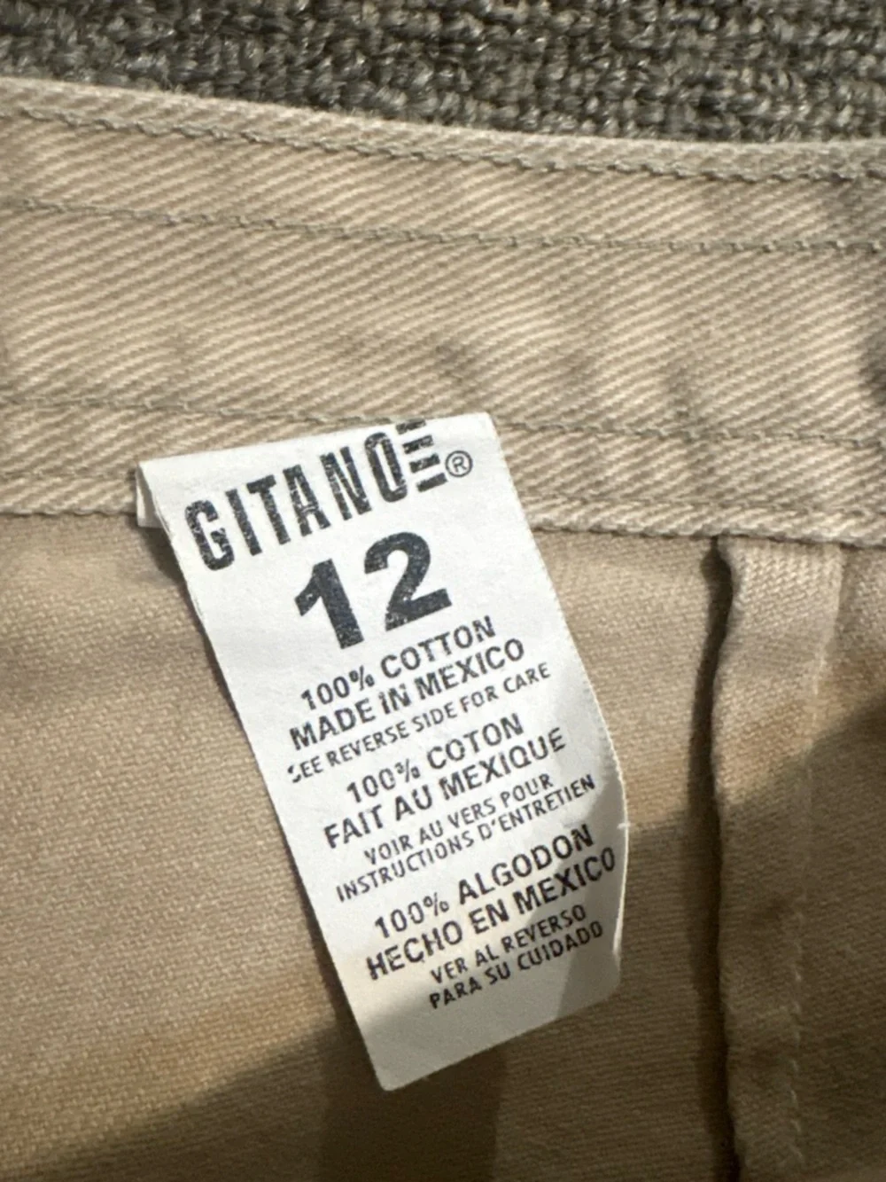 Vintage 1990’s Gitano 100% Cotton Carpenter Shorts